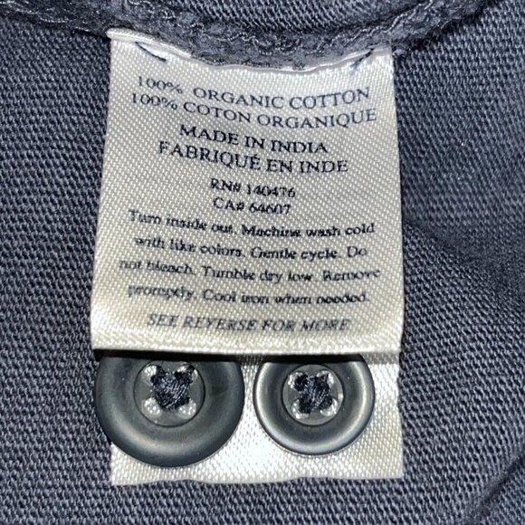 FAHERTY SUNWASHED KNIT SEASONS Single Pocket Shirt Organic Cotton Men's L Tall - Picture 12 of 13